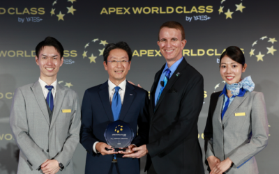 ANA Awarded 2025 APEX World Class Airline